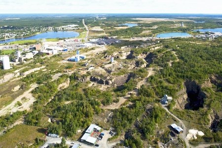 Timmins Hollinger workings